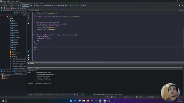 POSTGRESQL TUTORIAL #64 CREATE TRIGGER смотреть онлайн