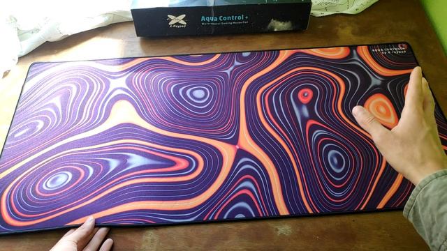 Unboxing mousepad X-raypad Aqua control+ ROB смотреть онлайн