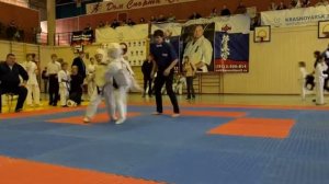 Женские соревнования по киокусинкай карате