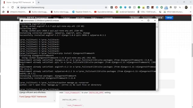 Integration of Django with React (Part 2) - Setting up environment смотреть онлайн