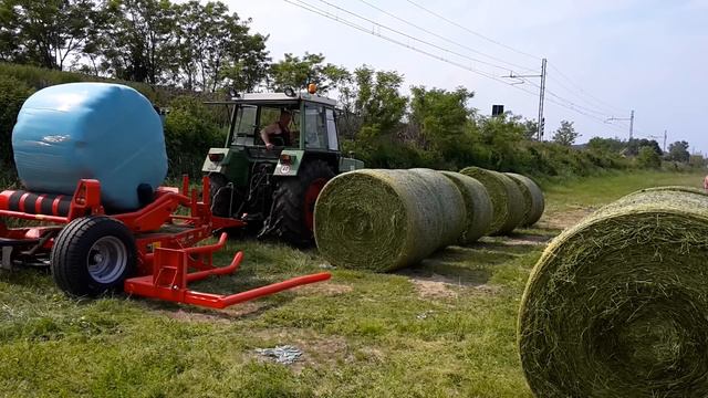 Fendt X5-JohnDeere & Manitou |Professional GrassBale Logistic|Az.Agr.Comazzi&Pigattto - Pistocchini смотреть онлайн