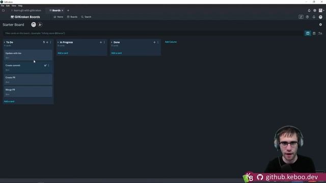 Learning git with GitKraken смотреть онлайн