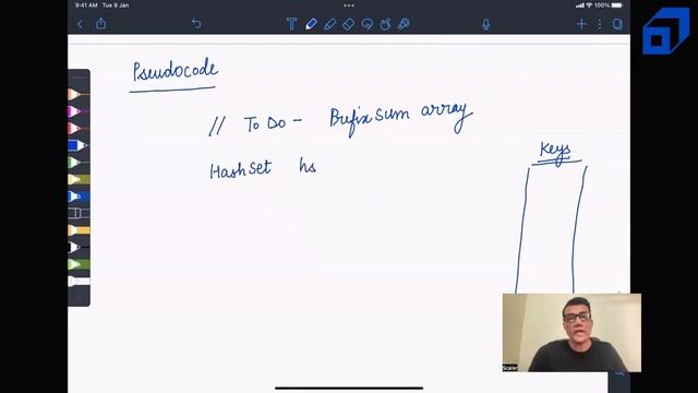 Zero Sum Subarray | HashMap Data Structures | GeeksforGeeks Placement Interview Question смотреть онлайн