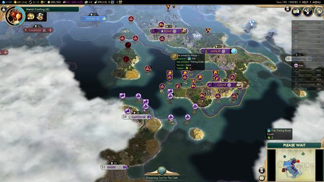 Civilization 5: Brave New World Gameplay - Rome Europe Mod [Part 15] смотреть онлайн