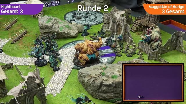 Nighthaunt vs Maggotkin of Nurgle - Warhammer Age of Sigmar Battle Report смотреть онлайн