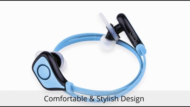 Ecandy Bluetooth Headsets Noise Cancelling Wireless Stereo Sport Headset Headphones with Mic смотреть онлайн