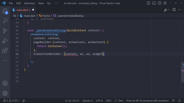 Flutter Tutorial - Animated Dialog in Flutter смотреть онлайн