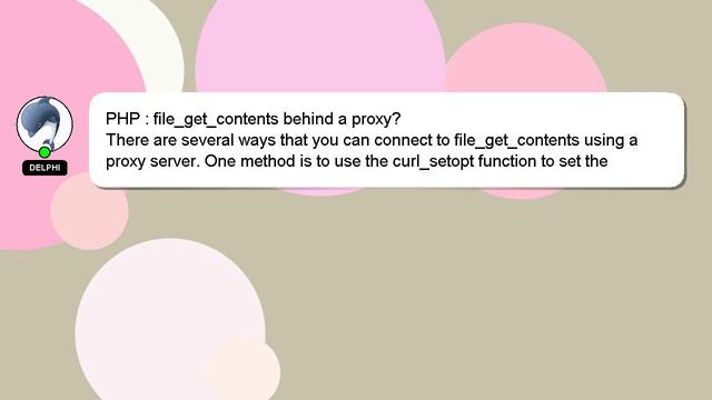 PHP : file_get_contents behind a proxy? смотреть онлайн