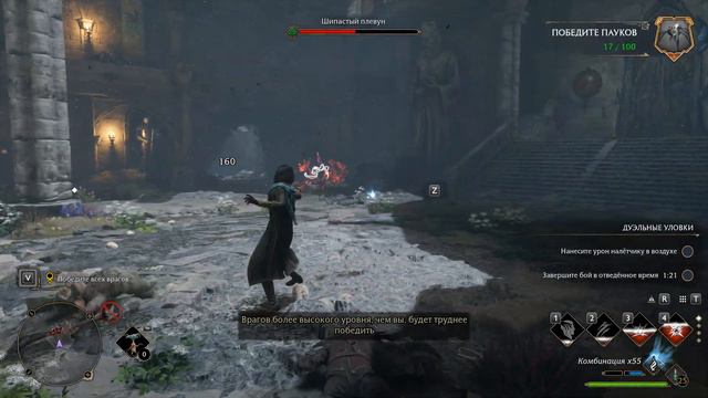 Hogwarts Legacy aggressive gameplay part 21 2K 60fps |Хогвартс наследие агрессивное прохождение ч21 смотреть онлайн