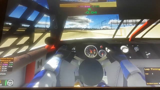 Chevy Monte Carlo SS LMSC Lap at USA International Speedway on iRacing смотреть онлайн