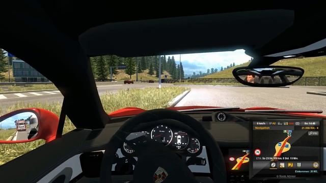 ETS2 1.30 - Mit Porsche & Wohnwagen nach Italien / Erster Eindruck Italy DLC смотреть онлайн