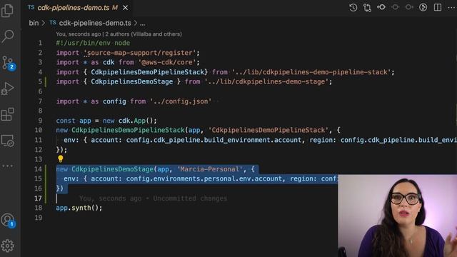 How to have a development environment using CDK Pipelines? смотреть онлайн