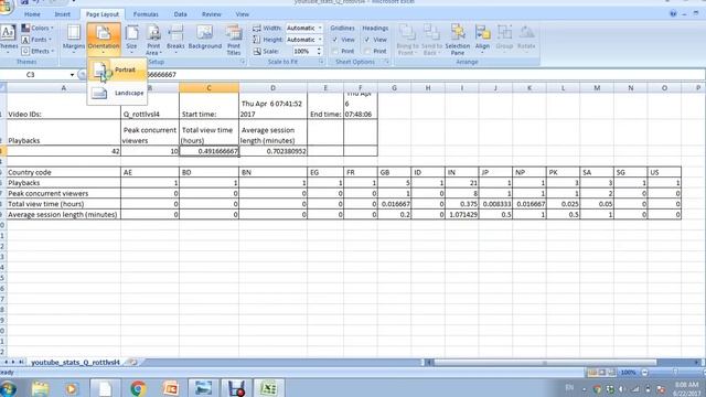 how to set excel sheet for printing in Hindi | microsoft excel ki print ke liye setup kaise kare смотреть онлайн