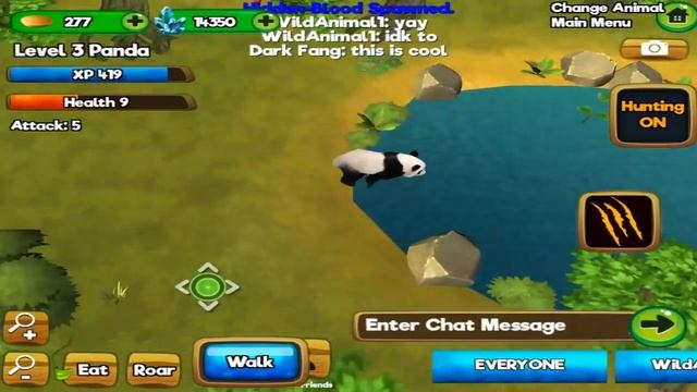 Animal Sim Online: Big Cats 3D - Panda - Android / iOS - Gameplay Part 5 смотреть онлайн