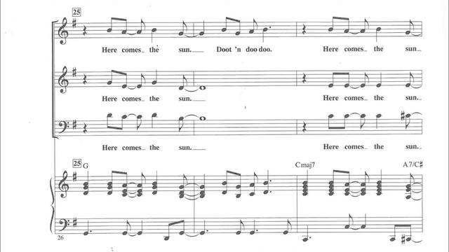 Here Comes The Sun - Baritone смотреть онлайн