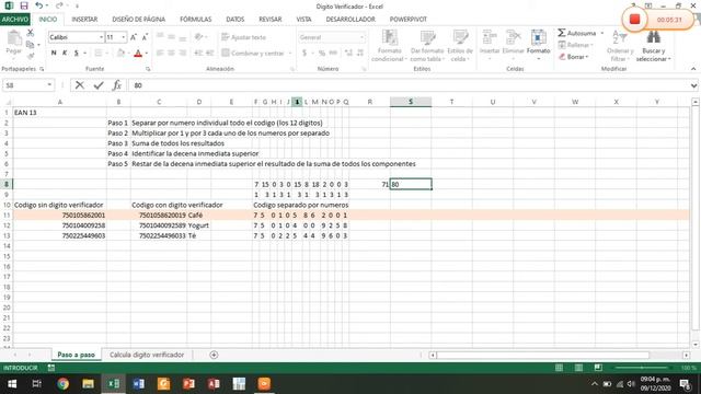 Calcular digito verificador de código de barras смотреть онлайн