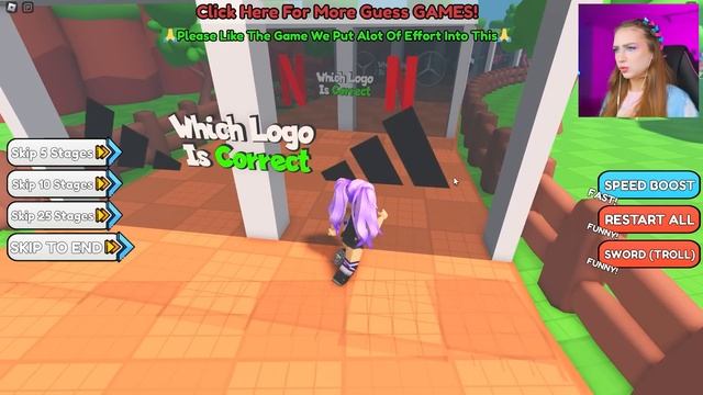 ВЫБЕРИ ПРАВИЛЬНЫЙ ЛОГОТИП чтобы ВЫЖИТЬ в ROBLOX ! ? смотреть онлайн