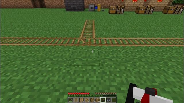 Railcraft #02 Типы путей и доменная печь