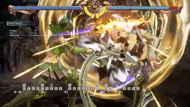 SoulCalibur 6 - Tira Combo Guide Joyfully Gloomy (Soul Gauge) смотреть онлайн