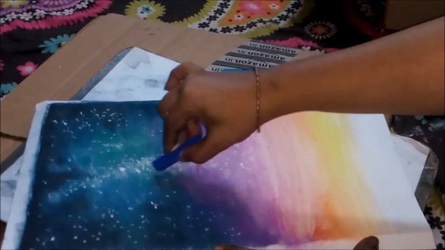 Night Sky | Soft Pastels Drawing | How To Draw With Soft Pastels | Tama Sarkar смотреть онлайн