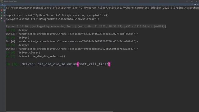 O que fazer quando Selenium travou em Python? смотреть онлайн