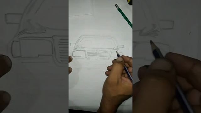 how to draw a Mersedes как нарисовать машину мерседес машина чиз смотреть онлайн
