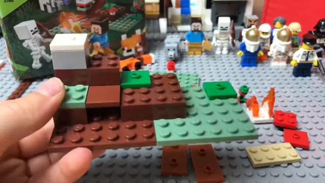 LEGO MINECRAFT 21162 Building смотреть онлайн