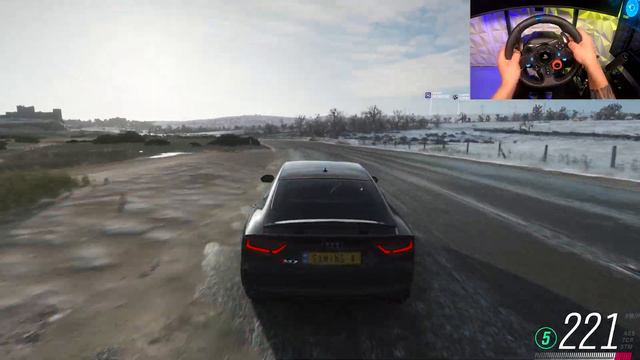Audi RS7 Sportback! 2021 Forza Horizon 4 Logitech G29 gameplay monthly content смотреть онлайн