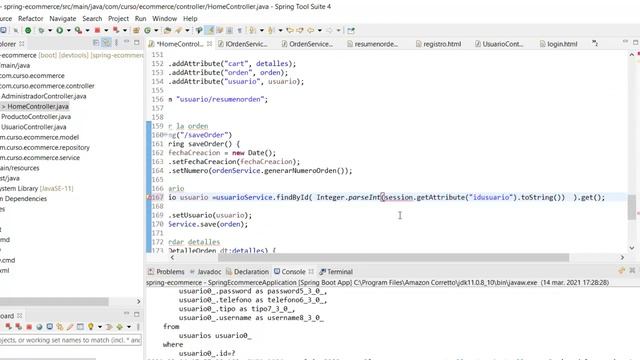 Proyecto eCommerce: Usar una variable de session para guardar el id del usuario 39 смотреть онлайн