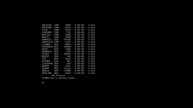 Let's Install! MS-DOS 1 25 смотреть онлайн