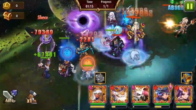 Прохождение главы нирваны \ кошмарный \ 1-10 [Magic Rush: Heroes] смотреть онлайн