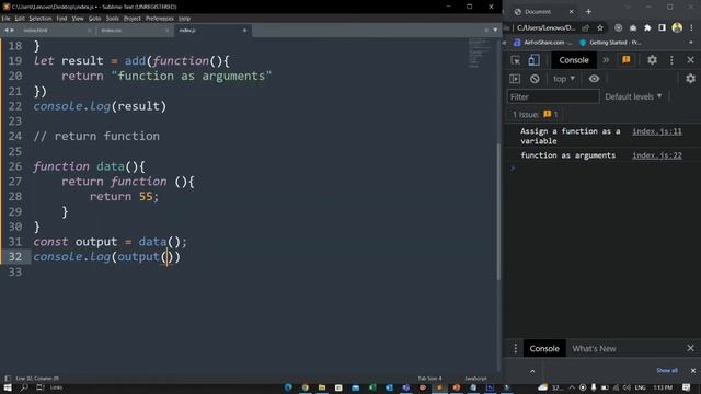 What is a higher-order function in JavaScript? Complete video in Hindi смотреть онлайн