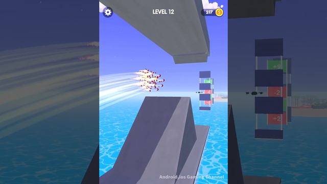 Rocket Rush 3D - All Levels Gameplay Android,ios (Part 3) смотреть онлайн