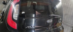 Киа Соул убираем жучки с кузова
