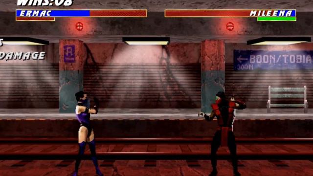 ULTIMATE MORTAL KOMBAT 3 PLUS - ERMAC GAMEPLAY PLAYTHROUGH смотреть онлайн