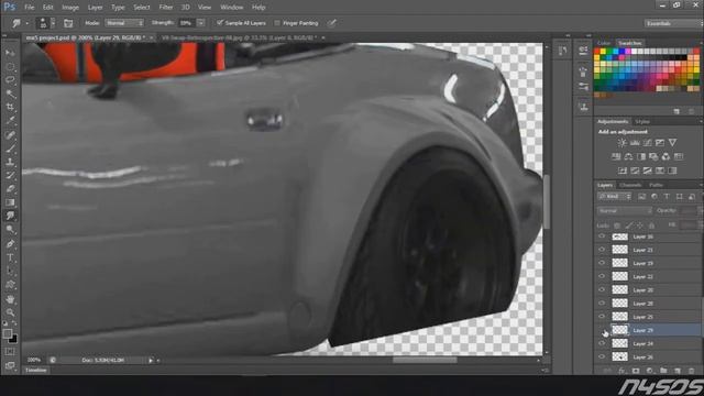 Photoshop Virtual Tuning: Mazda Mx-5 смотреть онлайн