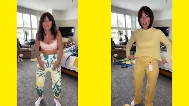 Davina McCall @Try On Haul,  Knickers