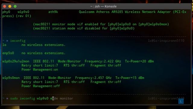 Тест атаки aireplay-ng. Aireplay-ng attack test смотреть онлайн