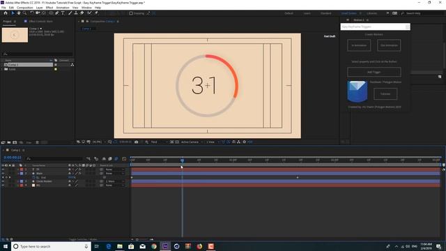 [FREE SCRIPT]-Marker Keyframe Trigger in One Click - After Effects смотреть онлайн