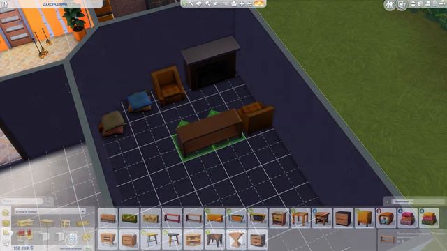 The SIMS 4 ✦ Челлендж Дом в одном цвете (оранжевый) смотреть онлайн