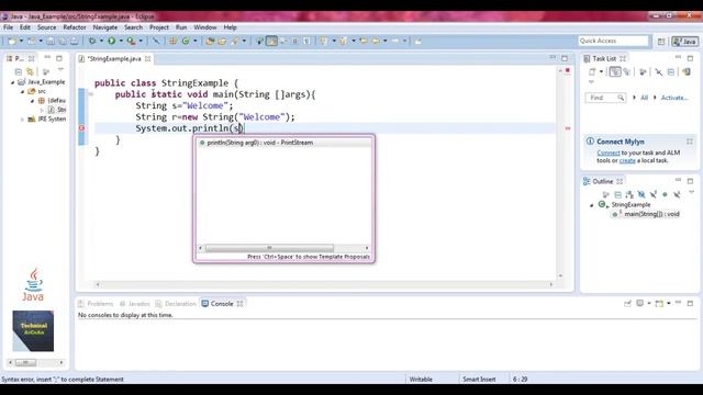 String in Java | Object Oriented Programming Concept | Java Tutorial for Beginners смотреть онлайн