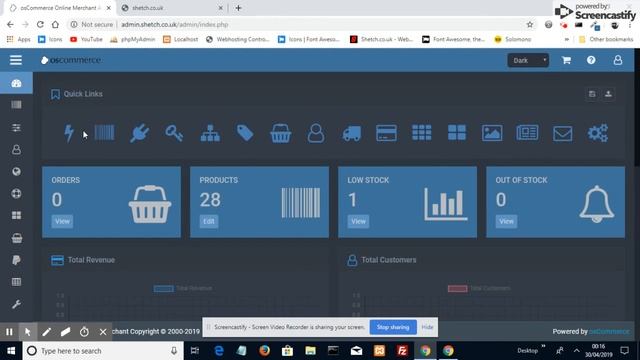 Oscommerce Admin Bootstrap V4 смотреть онлайн