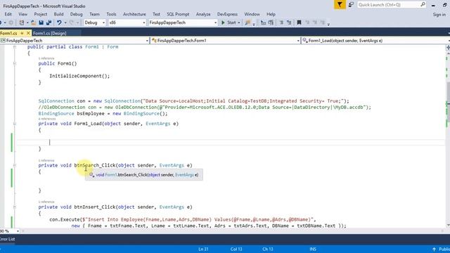 C# Dapper For Beginners Using Stored Procedures Select Query Part 7 смотреть онлайн