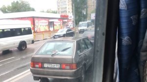 Поездка на автобусе ЛАЗ-695Н|•|маршрут 224 стадион «ВОЛГА»-Трещиха