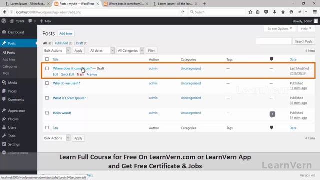 How to Publish a Blog Post in WordPress? Edit a Publish Post in WordPress | Video in Hindi смотреть онлайн