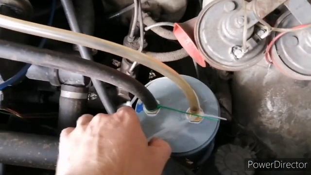 Фильтр картерных газов. Что стало за 500 км. смотреть онлайн