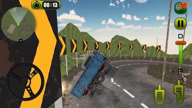 Cargo Truck Driver Simulator - Offroad Indian Truck Driving Game | Android Gameplay смотреть онлайн