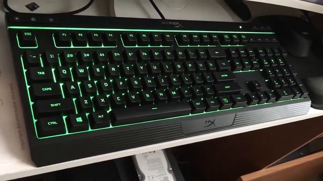 HyperX Alloy Core RGB Membrane Gaming Keyboard-Unboxing & Overview смотреть онлайн