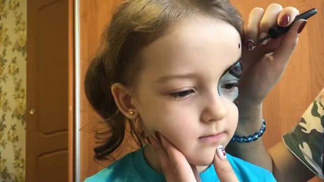 3 детских макияжа на HALLOWEEN?| MakeUp tutorial смотреть онлайн