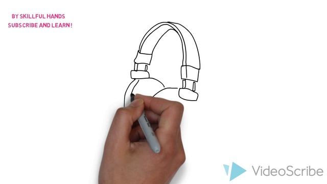 How to Draw an earphone / Как нарисовать наушники смотреть онлайн